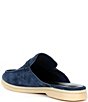 Color:Navy Suede - Image 3 - Lasail Suede Tassel Loafer Mules