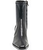 Dolce Vita Ledy Leather Block Heel Booties - Image 4