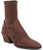 Dolce Vita Ledy Suede Block Heel Booties - Image 1
