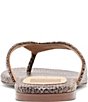 Dolce Vita Linnet Embossed Leather Thong Sandals - Image 2