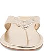 Dolce Vita Linnet Metallic Leather Thong Sandals - Image 4