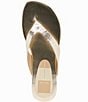 Dolce Vita Linnet Metallic Leather Thong Sandals - Image 5