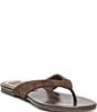 Dolce Vita Linnet Suede Thong Sandals - Image 1