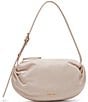 Dolce Vita Livi Leather Soft Volume Shoulder Bag, Color:Ivory - Image 1