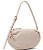 Dolce Vita Livi Leather Soft Volume Shoulder Bag, Color:Ivory - Image 4