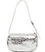 Dolce Vita Livi Metallic Shoulder Bag, Color:Silver - Image 1