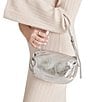 Dolce Vita Livi Metallic Shoulder Bag, Color:Silver - Image 6