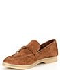 Color:Brown Suede - Image 4 - Lonzo Suede Tassel Charms Loafers
