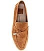 Color:Brown Suede - Image 5 - Lonzo Suede Tassel Charms Loafers