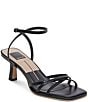 Color:Midnight Patent Leather - Image 1 - Manji Patent Leather Strappy Dress Sandals
