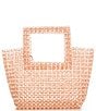Dolce Vita Marel Cutout Handle Bag, Color:Champagne - Image 2