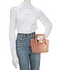 Dolce Vita Marel Cutout Handle Bag, Color:Champagne - Image 4