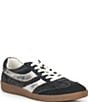 Dolce Vita Merit Embossed Leather Gum Sole Sneakers - Image 1