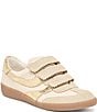 Dolce Vita Merit Hook-and-Loop Metallic Suede Leather Color Block Sneakers - Image 1