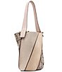 Dolce Vita Multi Panel Bucket Bag, Color:Natural Multi - Image 5