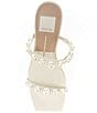 Color:Ivory Stella - Image 5 - Naja Pearl Studded Square Toe Dress Sandals