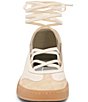 Dolce Vita Nyomie Leather Ankle Wrap Sneakerinas - Image 4