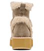 Dolce Vita Pixie Plush H2O Waterproof Suede Faux Fur Platform Booties - Image 2