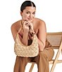 Dolce Vita Positano Raffia Net Shoulder Bag - Image 4