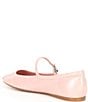 Color:Pink Crinkle Patent - Image 3 - Reyes Crinkle Patent Leather Mary Jane Ballet Flats
