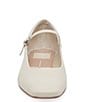 Color:Ivory leather - Image 4 - Reyes Leather Mary Jane Ballet Flats
