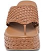 Dolce Vita Ripple Raffia Platform Thong Sandals - Image 4