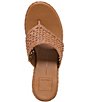 Dolce Vita Ripple Raffia Platform Thong Sandals - Image 5