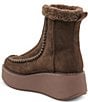 Dolce Vita Roben Suede Faux Fur Platform Booties - Image 3