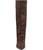 Dolce Vita Roxla Embossed Suede Tall Slouch Boots - Image 4