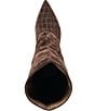Dolce Vita Roxla Embossed Suede Tall Slouch Boots - Image 5