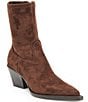Dolce Vita Rutger Suede Pointed Toe Booties - Image 1