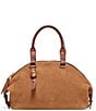 Dolce Vita Sion Nubuck Leather Satchel Bag - Image 1