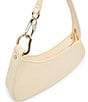 Dolce Vita Skylar Croco Leather Shoulder Bag, Color:Yellow - Image 3