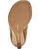 Dolce Vita Symon Suede Raffia Wedge Thong Sandals - Image 6