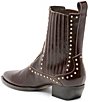 Dolce Vita Thomas Studded Patent Leather Pointed Toe Booties - Image 3