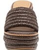 Dolce Vita Throne Raffia Wedge Platform Sandals - Image 5