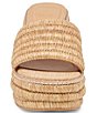 Dolce Vita Throne Raffia Wedge Platform Sandals - Image 4
