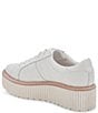 Color:White Leather - Image 3 - Tiger Leather Platform Sneakers