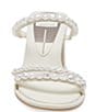 Color:Vanilla Pearls - Image 4 - Tinker Pearl Embellished Dress Sandals