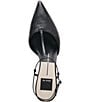 Dolce Vita Torena Leather T-Strap Pointed Toe Kitten Heel Pumps - Image 5