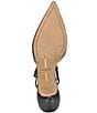 Dolce Vita Torena Leather T-Strap Pointed Toe Kitten Heel Pumps - Image 6