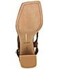 Dolce Vita Yves Stud Suede Thong Sling Back Dress Sandals - Image 6