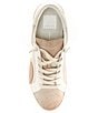 Color:White/Dune Embossed - Image 5 - Zina Dune Embossed Leather Retro Sneakers