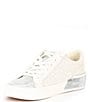 Color:Vanilla Pearl - Image 4 - Zina Pearl Leather Sneakers