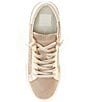 Color:Gold Suede - Image 5 - Zina Suede and Crystal Embellished Sneakers
