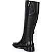 Donald Pliner Almah Tall Leather Buckle Boots - Image 3