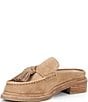 Donald Pliner Bambie Suede Tassel Loafer Mules - Image 4