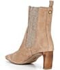 Donald Pliner Brittnie Suede High Heel Slip On Booties - Image 3