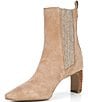Donald Pliner Brittnie Suede High Heel Slip On Booties - Image 4