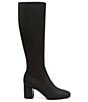 Color:Black - Image 2 - Cassidy Stretch Crepe Tall Sock Boots